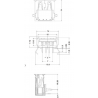  Ficha / Conector USB Horizontal Fêmea Tipo A