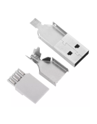 Ficha USB 2.0 para cabo