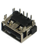  Ficha / Conector USB 10mm Flat mouth SHORT