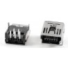 Ficha Mini USB 5 pinos 90º tipo B