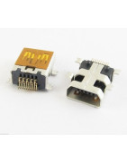 Ficha Mini USB 10 pinos  tipo B