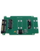 Adaptador mSATA Mini PCI-E SATA SSD To 7+15 Pin 22 pin SATA 