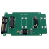 Adaptador mSATA Mini PCI-E SATA SSD To 7+15 Pin 22 pin SATA 