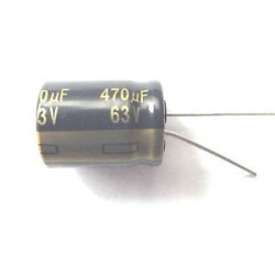 Condensador Eletrolítico 470 uF 63 V