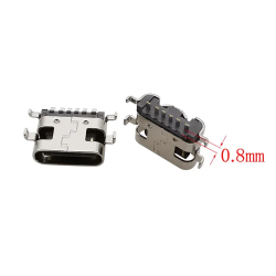 Ficha USB-C 6 pin 007