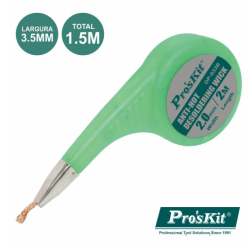 Malha Dessoldadora 3.5mm 1.5m PROSKIT