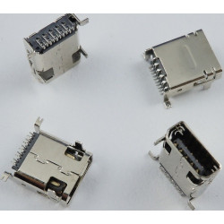 Ficha Mini USB 10 pinos tipo B